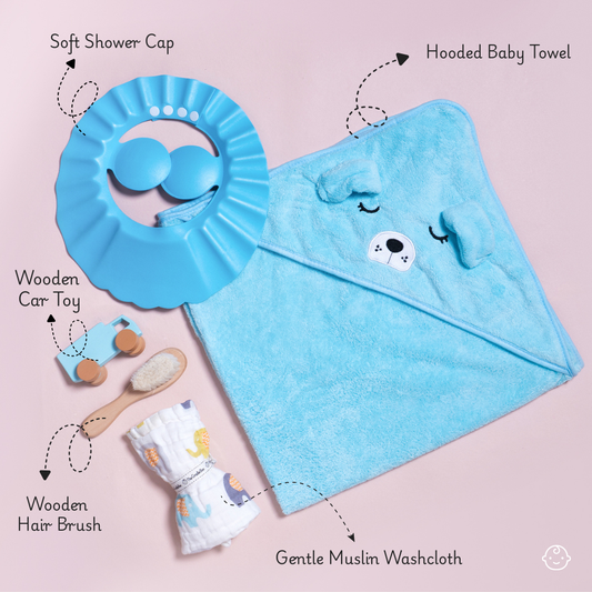 The Tiny Splash – Newborn Baby Boy Bath Hamper