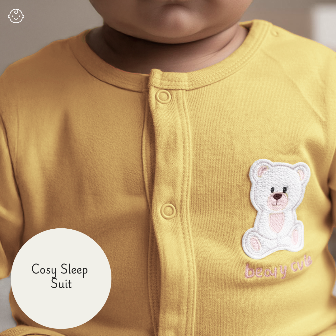 The Cosy Cub – 5 in 1 Unisex Newborn Baby Outfit & Gift Hamper