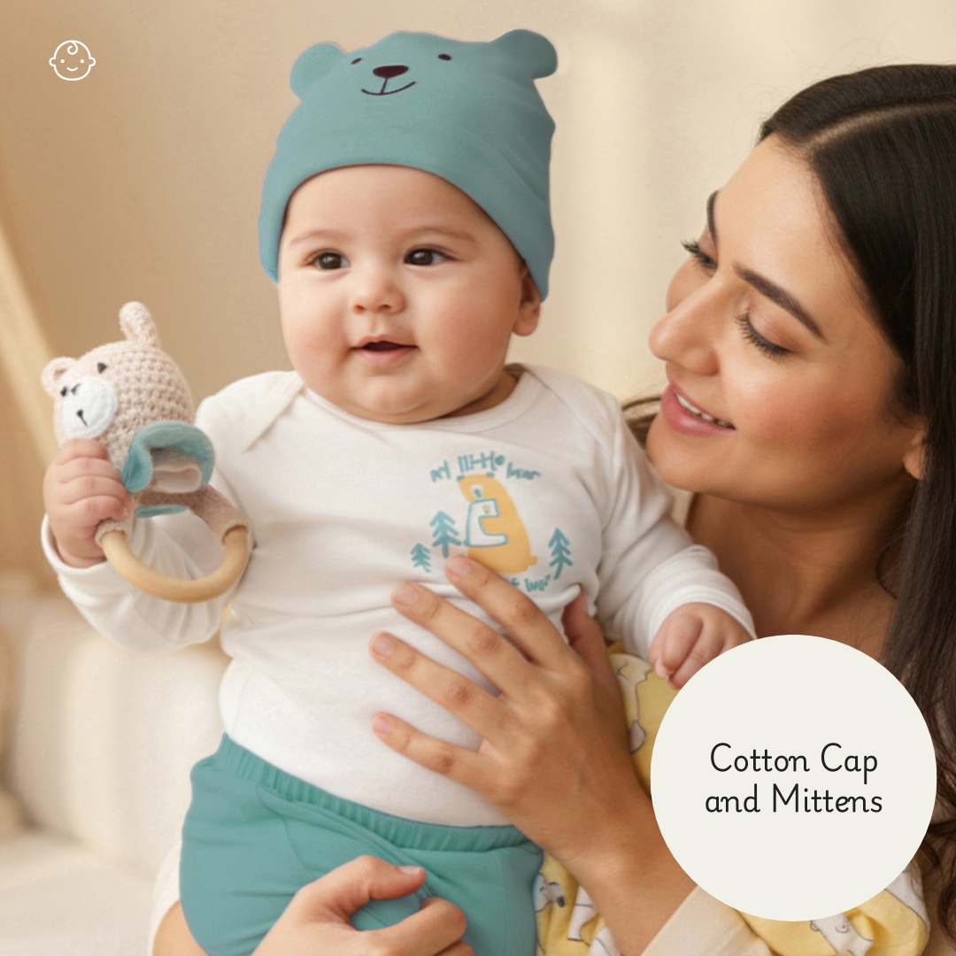The Little Looker – 6 in 1 Unisex Newborn Baby Outfit & Gift Hamper